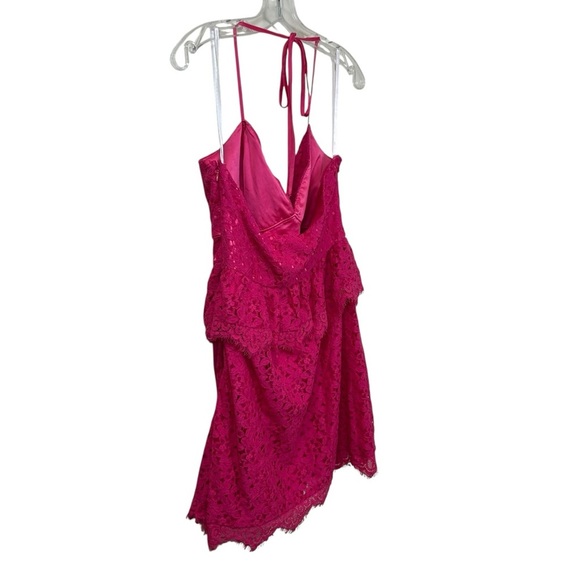 Lovers + Friends - NWT, Women’s Mini Lace ‘Rosanna’ Dress - Paradise Pink Medium - Picture 8 of 17